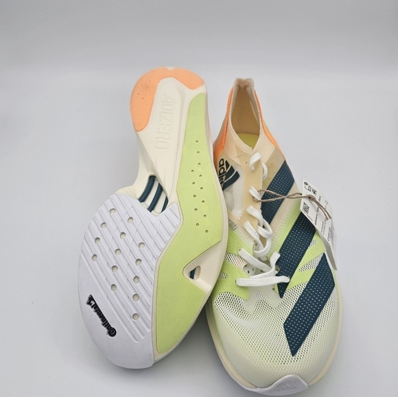 Adidas Adizero Takumi Sen 8 \'White Real Teal\' Men\'s Size 8